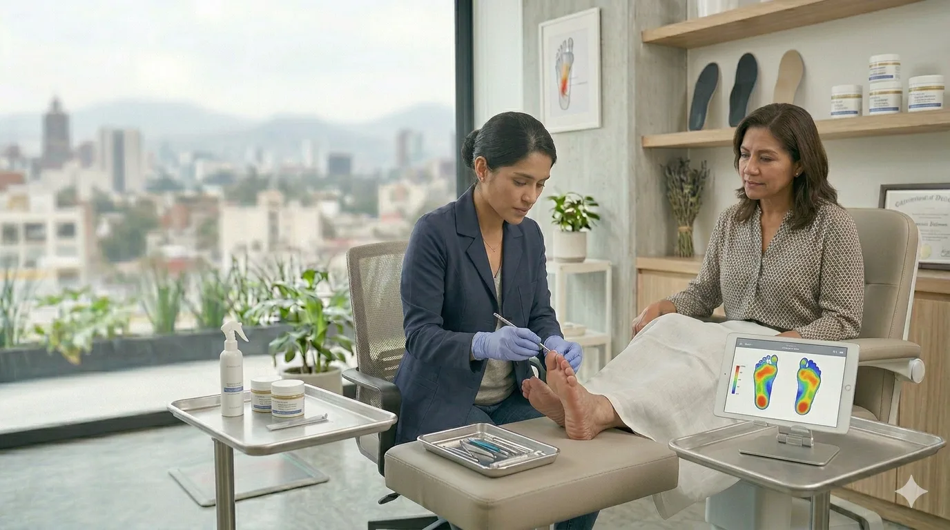Tratamiento Especializado de Uñas Engrosadas en CDMX